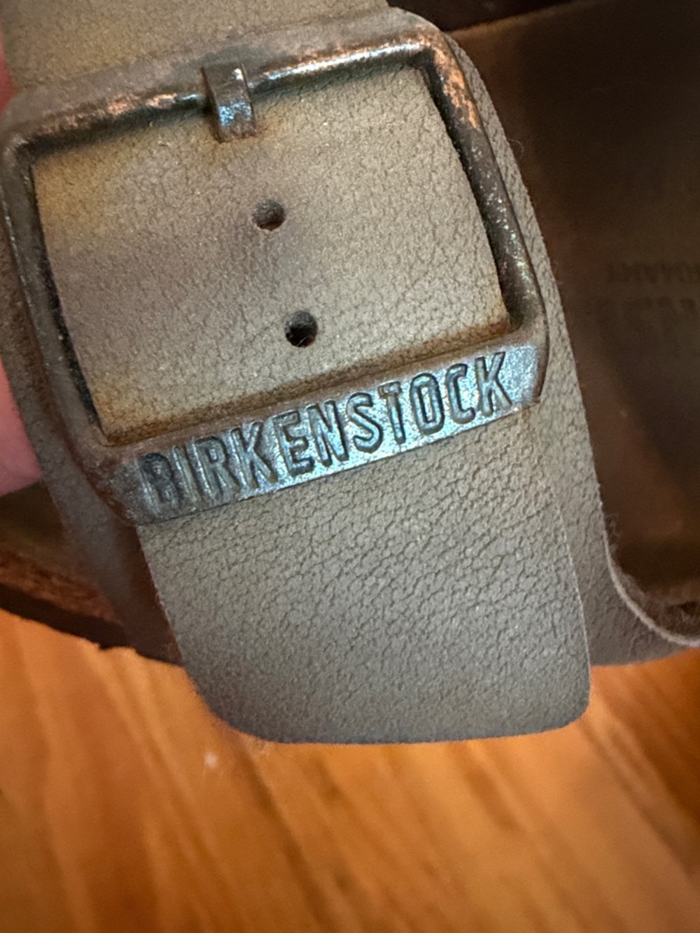 Birkenstock Two-Buckle Slide Sandals in Brown - Picture 6 of 6